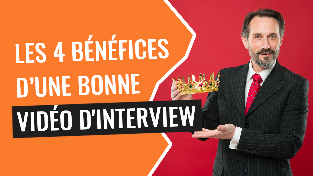 Les 4 bénéfices d’une bonne vidéo d’interview